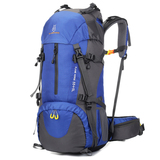 户外背包登山包双肩包男60L专业登山包旅行背包女大容量旅游背包