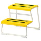 IKEA正品 专业上海宜家代购 格罗腾 踏脚凳, 黄色, 白色