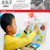 智玩具小男孩子女童宝宝4-5-6以上磁性拼拼乐拼图画板3-7岁儿童益