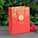 婚庆用品结婚喜糖盒子创意欧式婚礼糖果包装手提袋手拎礼品纸盒袋