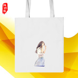 夏季帆布包女单肩韩国学生大书包大包包小清新文艺潮购物环保袋子