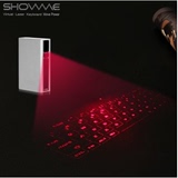 正品SHOWME带移动电源鼠标手机平板无线激光投影投射虚拟蓝牙键盘