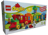乐高LEGO德宝系列大颗粒10558数字火车1-5岁俄罗斯正品代购