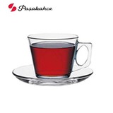 进口帕莎PASABAHCE 维拉无铅玻璃咖啡杯卡布奇诺小号耐热茶杯80ml