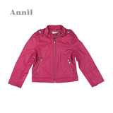 安奈儿女童 皮衣外套AG535528专柜正品 特价