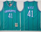 正品 NBA 黄蜂队 3号格伦·赖斯 男女篮球服SW球衣 复古刺绣绿