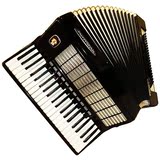 美国代购手风琴Weltmeister Stella 404 120黑白键盘低音德国初学