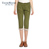 Teenie Weenie小熊2015专柜正品女装秋季休闲裤长裤TTTC53701K