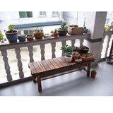 实木换鞋凳 花园凳子 长凳子 矮凳子 阳台凳子 90cm