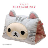 现货！日本正品代购轻松熊rilakkuma 冬季猫咪系列抱枕坐垫午睡枕