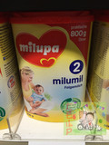 大毛小P 德国直邮 Milupa美乐宝 Milumil米路米 2段婴儿奶粉