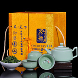 2016年新茶浓香型铁观音茶叶500克买就送青瓷茶具一套