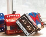 欧美外贸幼儿7键儿童小手风琴益智音乐早教发声乐器玩具礼物批发
