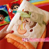 专柜高档新生儿毯子秋季婴儿毯子纯棉宝宝珊瑚绒毯儿童抱被盖毯
