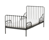 【IKEA宜家代购】米隆 加长床框架带床板儿童床 80/200 可伸缩