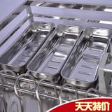 新品买2送1！食用级别304全不锈钢消毒柜筷子笼橱柜专用筷子盒包
