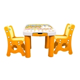 儿童餐桌椅套装韩版幼儿园桌子椅子组合宝宝学习画画小桌卡通塑料