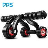 多德士健腹轮 腹肌轮健身器材 家用多功能三轮运动滚轮健身轮巨轮