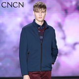 CNCN青年装中年男装夹克外穿商务休闲秋季外套时尚都市修身长袖男