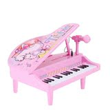发v音源木质儿童钢琴宝宝教学钢琴台式电子钢琴启益具