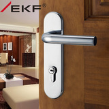 德国EKF 门锁室内卧室房门锁欧式通用卫生间内门锁纯铜锁芯双舌