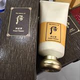 香港代购  whoo后拱辰享洗面奶泡沫洁面膏180ml温和洁肤