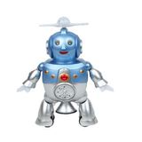 热卖跳舞机器人玩具 旋转舞蹈机器人 灯光 旋转 走路儿童玩具