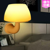 现代简约小夜灯时尚床头卧室书房过道灯饰创意感应灯节能插电灯具