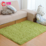 现代简约加厚丝毛绒地毯客厅茶几卧室地毯家用床边沙发大地毯定制