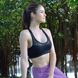 TH3YOGA品牌瑜伽服抹胸女夏上衣性感短款运动健身背心舞蹈体操服
