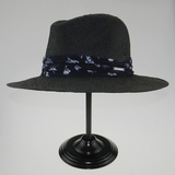 美国ROCAWEAR英伦风爵士帽手工草帽防晒度假沙滩帽太阳帽潮遮阳帽