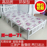 折叠床单人床双人床四折床简易木板儿童床1.2米1米1.5米90cm包邮
