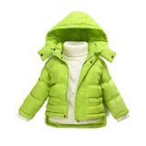 冬季新款宝宝羽绒服童装儿童白鸭绒外套男童女童滑雪服1-2-3-4岁