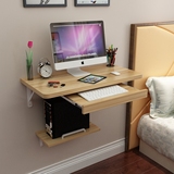 可定制小户型壁挂电脑桌墙上书桌挂墙简易连壁桌卧室转角办公桌
