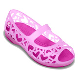 新品Crocs童鞋美国代购 卡洛驰女孩阿德瑞娜心形凉鞋轻便鞋 14094