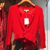 ELAND韩国衣恋夏季新品两色针织开衫小外搭EECK5S203T专柜正品