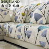 南日岛简约现代沙发垫布艺全棉四季防滑沙发巾沙发套罩坐垫子靠垫
