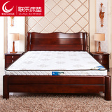 联乐床具整网精钢弹簧床垫1.5 1.8米椰棕床垫 软硬两用席梦思棕垫