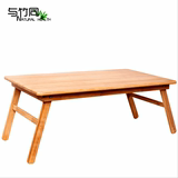 炕桌家用小书桌子升降儿童学习桌床上电脑桌 台式可折叠懒人移动