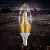 [明科]抢手货 灯泡220V白光暖白光节能高亮度水晶灯专用5WLED灯泡