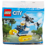 乐高 LEGO City 城市系列 30311 沼泽警察和直升机【每ID限1件】