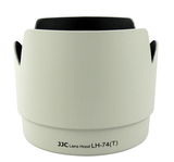 卡口JJC佳能ET-74遮光罩70-200 f4L遮光罩小小白IS白色遮光罩67mm