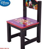 迪士尼小椅子靠背椅宝宝椅儿童餐椅儿童桌椅实木凳子幼儿园卡通