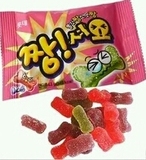 韩国 乐天LOTTE 水果可乐QQ糖 酸甜好吃Q感十足 儿童最爱糖果43g