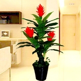 装饰花艺假树鸿运当头仿真植物绿植盆栽落地大型室内客厅假花塑料