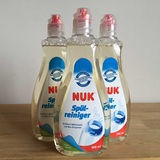现货代购德国NUK 宝宝奶瓶餐具清洁剂清洗液植物配方安全500ml