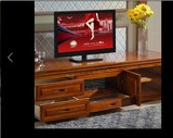 现代中式香樟木电视柜 实木家具电视柜客厅柜储物柜地柜卧室家具