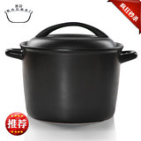 煲贝砂锅石锅煲汤锅陶瓷明火厨房烹饪用具3-4-5-6升耐高温干烧煲