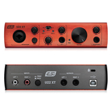 ESI U22XT 专业录音苹果电脑网络k歌电音独立外置声卡套装 正品