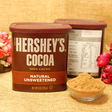 美国原装进口 好时纯天然可可粉226g克 脱脂低糖超黑巧克力粉烘焙